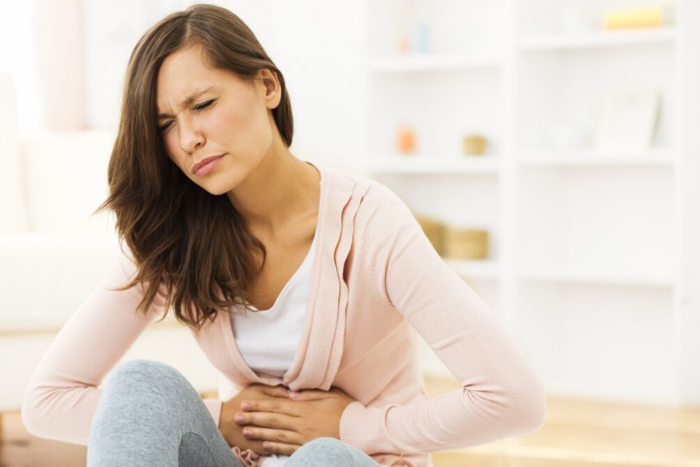 douleurs abdominales dues aux vers